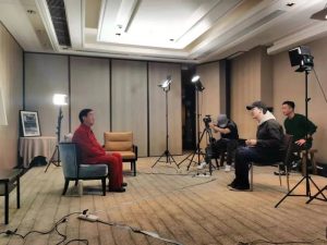 Chen Zhenglei entrevista en medios